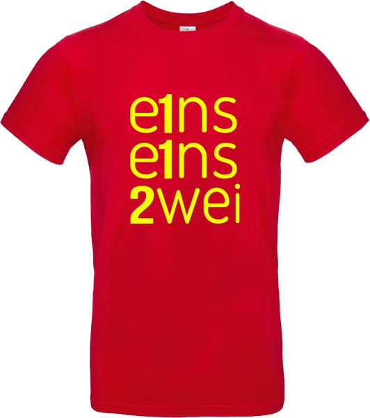 e1ns e1ns 2wei - T-Shirt Bild: wu84a1vr.jpg