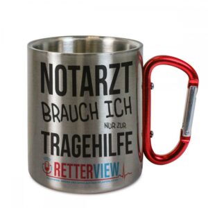 Retterview Karabinertasse - Notarzt