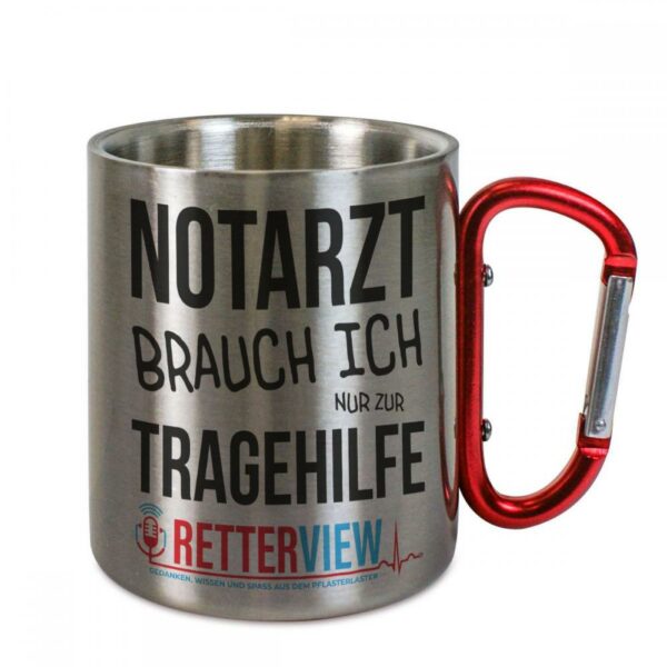 Retterview Karabinertasse - Notarzt