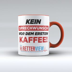 Retterview Tasse - Kein Sprechwunsch