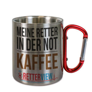 Retterview Karabinertasse - Retter in der Not