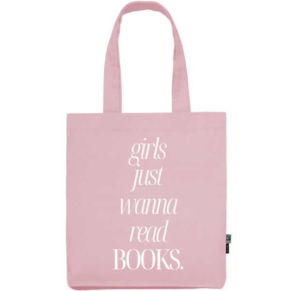Book of Finance Tasche - ”Girls just wanna read books.”