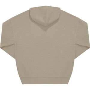 Oversize Hoodie, sandfarben, Rückseite