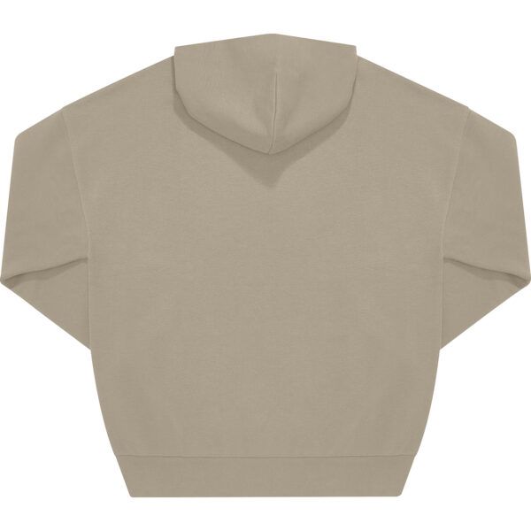 Oversize Hoodie, sandfarben, Rückseite