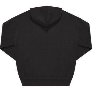 Oversize Hoodie, schwarz, Rückseite