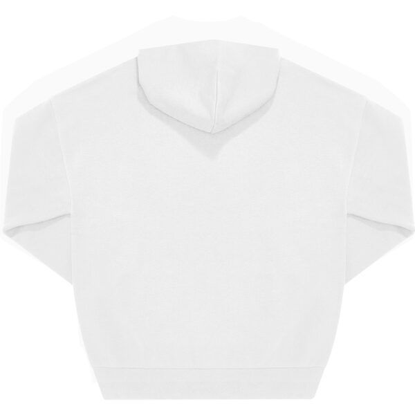 Oversize Hoodie, weiß, Rückseite