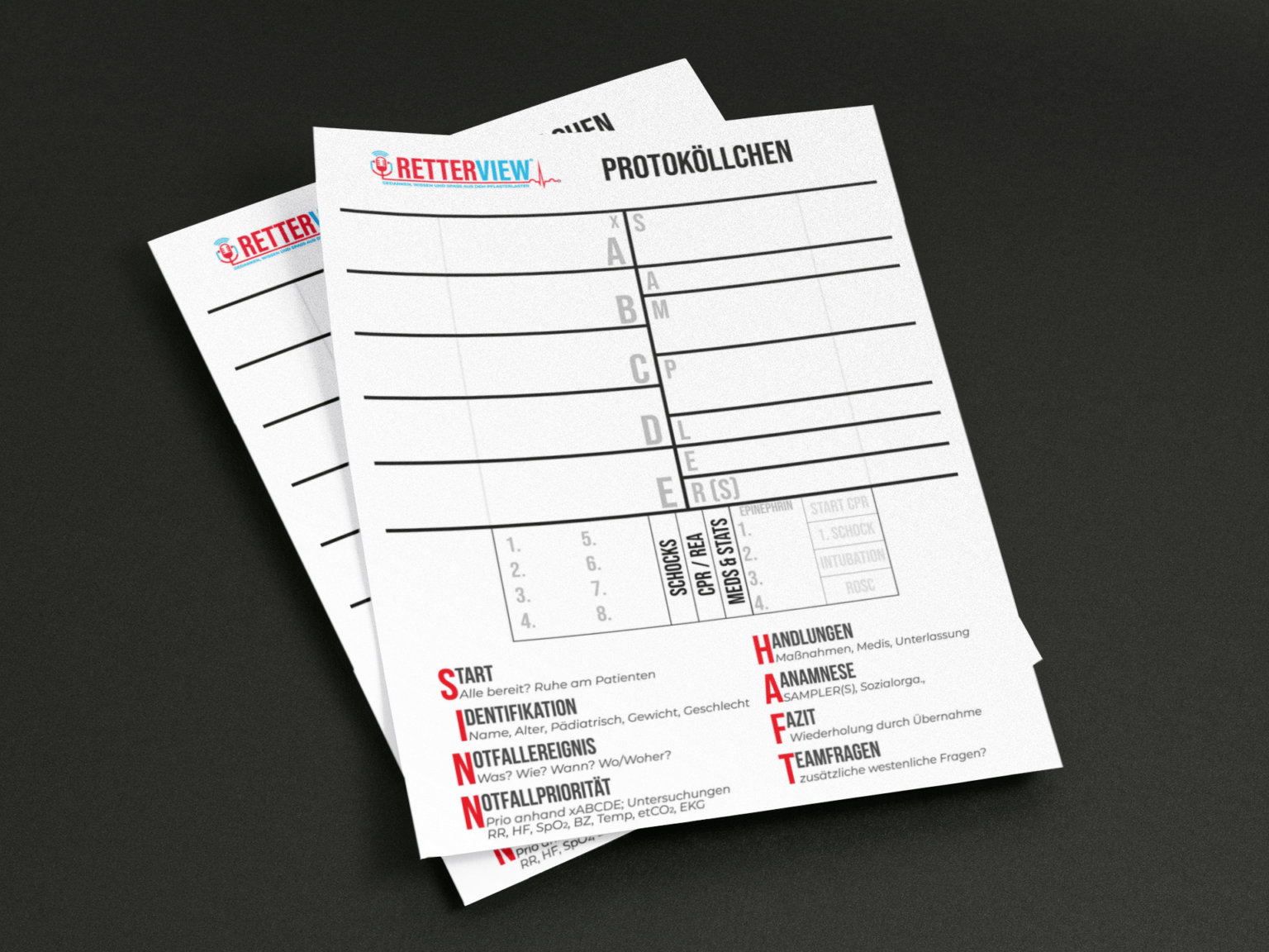 Flyer für einen Unternehmensauftritt